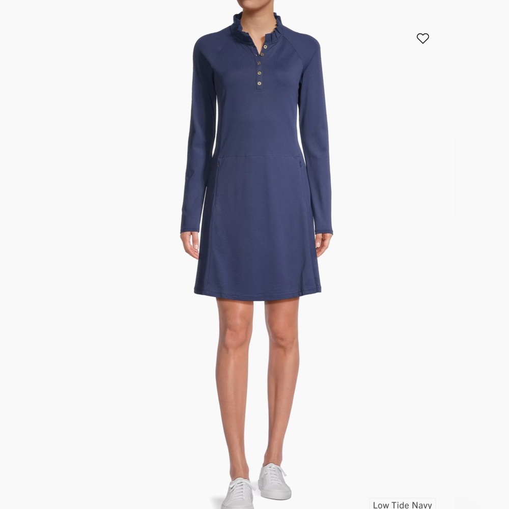 Lilly Pulitzer Hutton UPF 50+ Long-Sleeve Minidress NWT